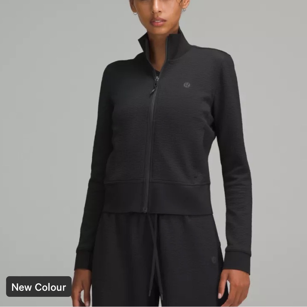 NWT Lululemon Athletica Textured Slim-Fit Track Jacket ✨ASIA EXCLUSIVE ✨